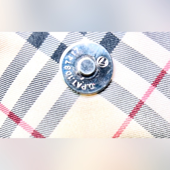 Burberry Red Canvas Crossbody Bag | Leather Trim | Dust Bag Included | w/COA - Picture 15 of 16